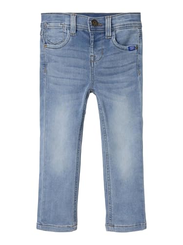 NAME IT Jungen Nmmsilas Slim Swe 8001-th Noos Jeanshose, Light Blue Denim, 80 EU NAME IT Jungen Nmmsilas Slim Swe 8001-th Noos Jeanshose, Light Blue Denim, 80 EU von NAME IT