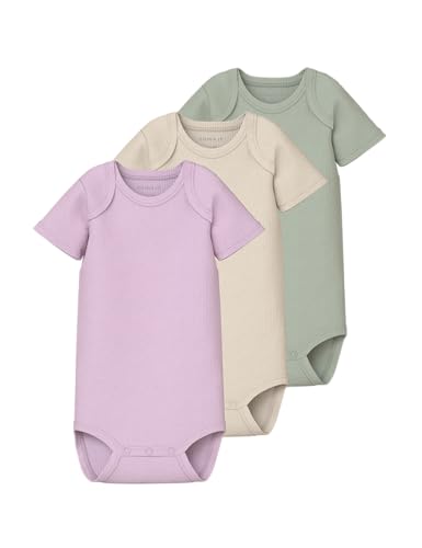 Name it baby Unisex Nbnbody 3P Ss Solid Rib Noos, Winsome Orchid, Numeric_68 (3er Pack) Name it baby Unisex Nbnbody 3P Ss Solid Rib Noos, Winsome Orchid, Numeric_68 (3er Pack) von NAME IT