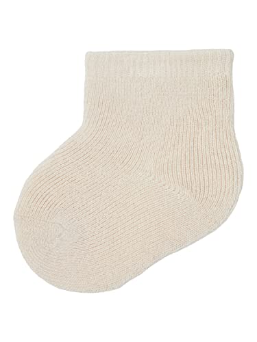 Name It Unisex NBNWAKSI Wool Terry PRE XXIII Socken, Moonbeam, ONE SIZE von NAME IT