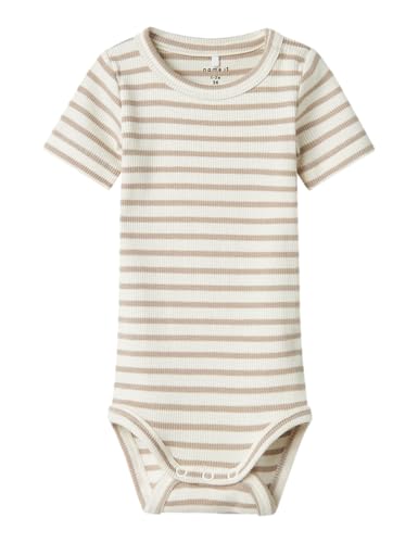Name It Unisex Nbnbani Ss Body Noos, Pure Cashmere, Numeric_86 von NAME IT