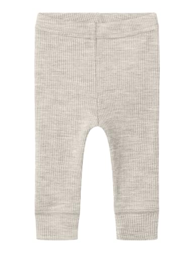 Name It Unisex Nbnwax Wool Rib Legging Noos, Nacreous Cloud, 56 EU von NAME IT