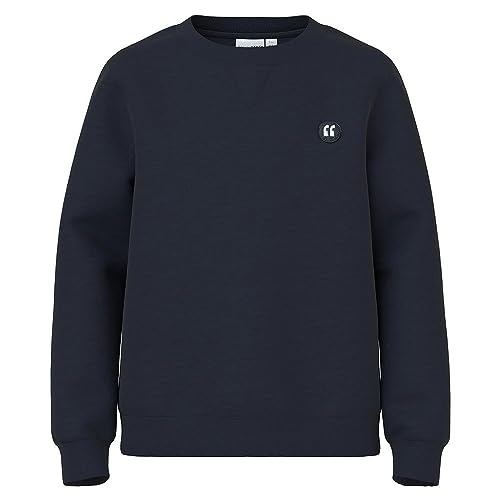 name it Baby - Jungen Nmmvimo Ls Bru Noos Sweatshirt, Dark Sapphire, 80 EU von NAME IT