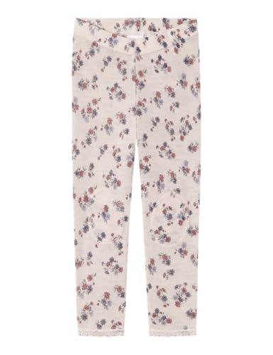 NAME IT Mädchen Nmfwang Wool Needle Noos Leggings, Rosa, 92 EU von NAME IT