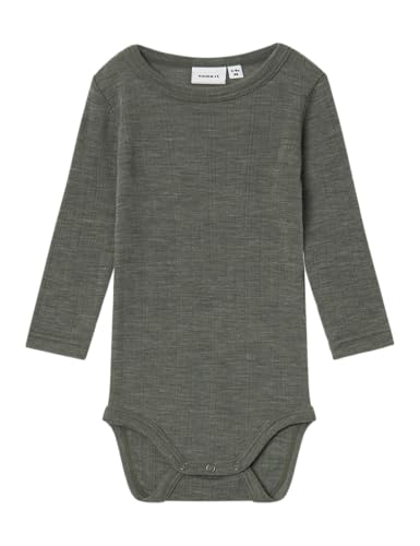 Name It Wang Wool Needle Solid Baby Long Sleeve Body 0 Months von NAME IT