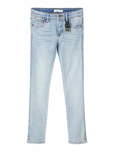 Name it Jungen NKMPETE DNMTECES 1452 Key Pant NOOS Jeans, Light Blue Denim, 134 von NAME IT