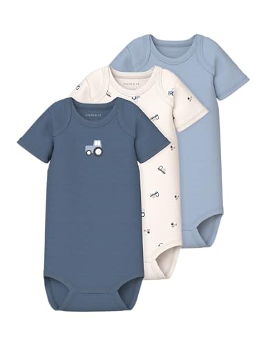 Name it baby Herren Jet Stream Nbmbody 3P Ss Tractor Noos, Numeric_62 (3er Pack) von NAME IT