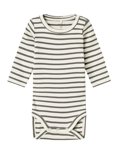 Name it baby Unisex Nbnbani Ls Body Noos, Bungee Cord, Numeric_80 von NAME IT