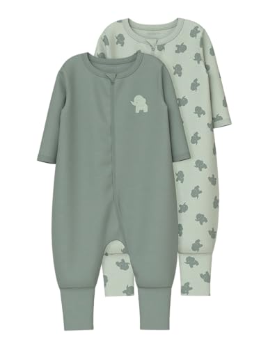Nbmnightsuit 2P Zip Ff Sea Elephant Noos von NAME IT