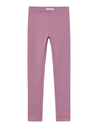 NAME IT Mädchen Nkfdavina Solid SWE Bru Noos Leggings, Mauve Orchid, 146 EU NAME IT Mädchen Nkfdavina Solid SWE Bru Noos Leggings, Mauve Orchid, 146 EU von NAME IT