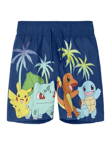 Nkmmacsen Pokemon Swimshorts Sky von NAME IT