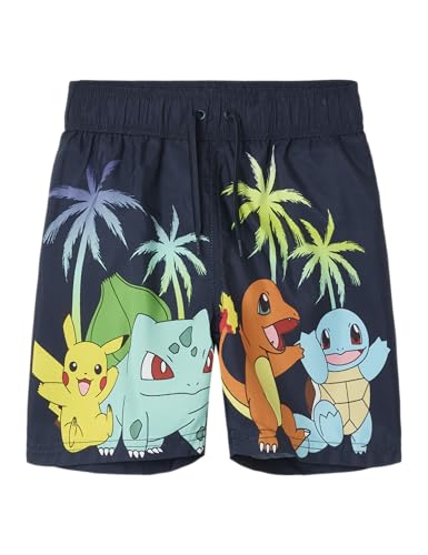Nkmmacsen Pokemon Swimshorts Sky von NAME IT