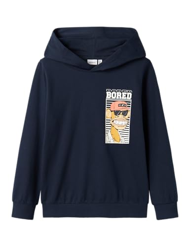 Nkmmaddux BOD Nreg Sweat Wh Unb Sky von NAME IT