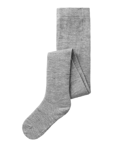 NAME IT Jungen Nkmwak Wool Pantyhose Solid Strumpfhose 13229100,Grau,146-152 von NAME IT