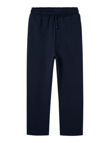 NAME IT Unisex Nlnnizu Bru Straight Sweat Pant Noos Jogginghose, Navy Blazer, 158 EU von NAME IT