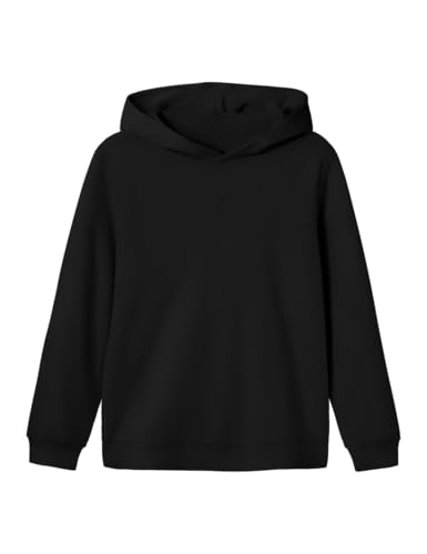 NAME IT Unisex Nlnnizu Ls Bru Sweat W. Hood Noos Jogginghose, Schwarz, 146-152 EU von NAME IT