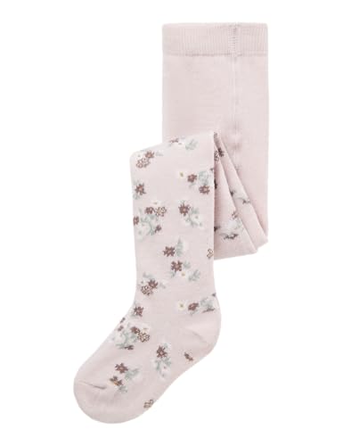 NAME IT Mädchen Nmfwak Wool Pantyhose Aoj Strumpfhose 13228511,Rosa,80-86 von NAME IT
