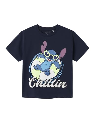Nmmmalix Stitch Nreg Ss Top Wdi von NAME IT