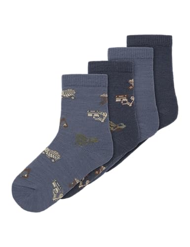 Nmmwak Wo/Bl 4P Sock von NAME IT