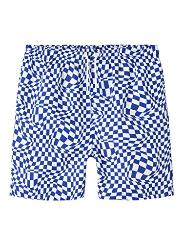 name it Boy's NLMZIMMI Shorts Box Badeshorts, Bluing, 146 von NAME IT