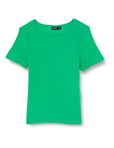 name it Girl's NLFDIDA SS Square Neck Top, Bright Green, 146/152 von NAME IT