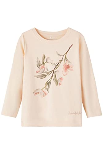 name it Girl's NMFFRIGG LS Top, Créme De Pêche, 92 von NAME IT