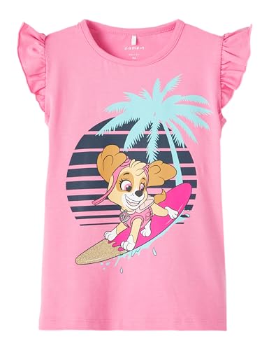 name it Girl's NMFMIMA PAWPATROL CAPLS TOP CPLG Kleid, Morning Glory, 92 von NAME IT