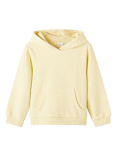 name it Mädchen NKFLENA LS SWEAT BRU NOOS Kapuzenpullover, Double Cream, 92 von NAME IT