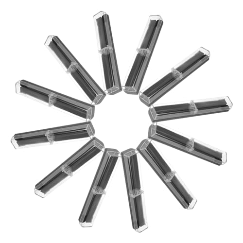 NAMOARLY 12 Stück Stiftetuis Transparent Leeres Federmäppchen Für Stifte Aufbewahrung Geschenkboxen Für Büro Und Schule von NAMOARLY