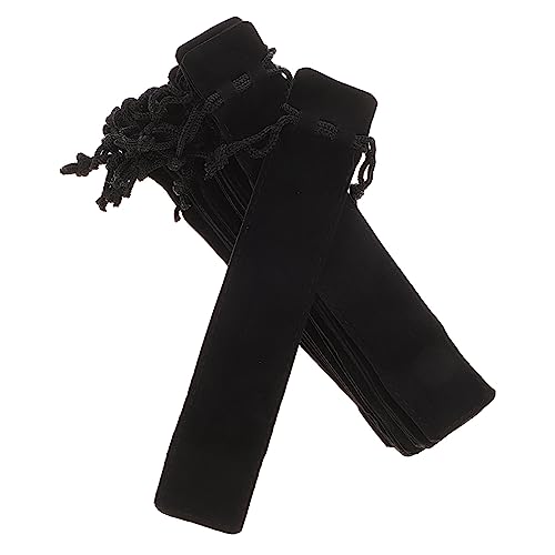 NAMOARLY 15Stücke Kordelzug Stifttasche aus Strapazierfähigem Material Teiliges für Stifte Bleistifte und Füllfederhalter oder Weihnachten von NAMOARLY