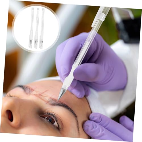 NAMOARLY 3 Stück Wasserfeste Hautmarker Stifte für Präzises Augenbrauen tattoo Positionieren Tattoo Mapping Tool für Salon und Professionelle Microblading Anwendungen von NAMOARLY