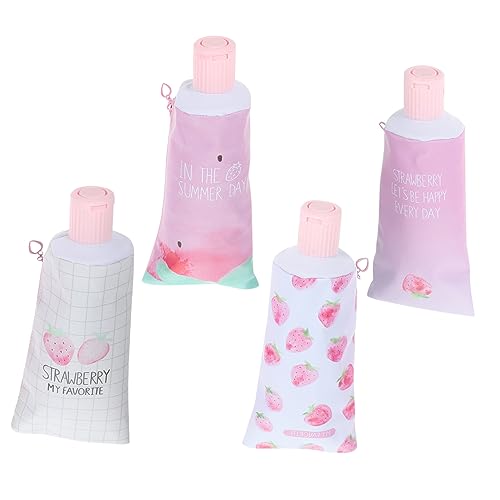 NAMOARLY 4stücke Ästhetisches Federmäppchen Süßes Federmäppchen Kleines Für Mädchen Platz Für Schreibwaren Ästhetische Federtasche von NAMOARLY