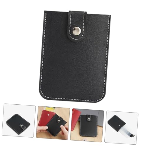 NAMOARLY 5 Stück Kartenetui mit Verdecktem Ausziehmechanismus Teiliges PU Kartenetui mit Mehreren Fächern Praktischer Kartenhalter für Ausweise und Kreditkarten und Tragbar für Alltag und von NAMOARLY