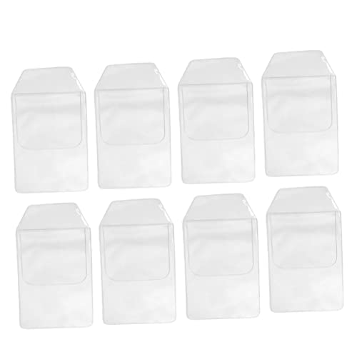 NAMOARLY 8stücke Teiliges PVC Wasserdichter Trapezförmiger Stifthalter Auslaufsichere Stiftetasche Für Bürobedarf Transparentes Design Für Stifte Bleistifte Und von NAMOARLY