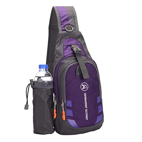 NAMOARLY Reise-Schultertasche Sling Bag Brustbeutel Herren Schulter-Rucksack Sport-umhängetasche Atmungsaktiv Und Verschleißfest Für Wandern Und Reisen von NAMOARLY