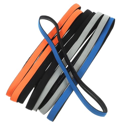 NAMOARLY 8stücke Elastische Stirnbänder Für Damen Sportliche Schweißbänder Atmungsaktive Stirnbänder Yoga Haarschmuck Für Damen Laufstirnband Für von NAMOARLY