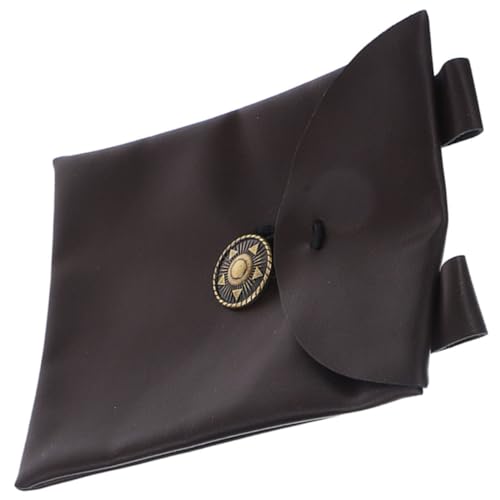 NAMOARLY Renaissance-gürteltasche Mittelalterliche Tasche Wikinger-Renaissance-Tasche Renaissance-geldbörse Vintage Cosplay-Tasche Wikinger-Accessoires Schmuck Halloween Pu Herren von NAMOARLY