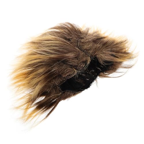 NAMOARLY Party Haarperücke Lustige Festival Cosplay Perücke Braun Igelkopf Fake Hair Wig Für Erwachsene Und Maskerade Kostüm Zubehör von NAMOARLY
