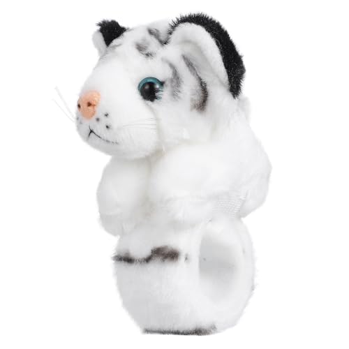 NAMOARLY Plüsch Tiger Slap Armband Party Mitgebsel Kuscheliges Sicheres Dschungel Tier Motiv Weiches Samtarmband für Jungen Mädchen Geburtstagsfeier von NAMOARLY