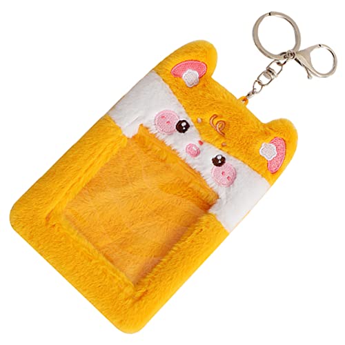 NAMOARLY Plüsch-ausweishalter Studentenausweishülle Schlüsselanhänger Plüsch-kartenhülle Ausweishalter von NAMOARLY