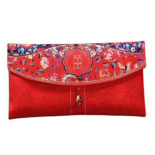 NAMOARLY Roter Umschlag Im Chinesischen Stil Für Hochzeitspaare Geldhalter Brautparty-bevorzugung von NAMOARLY