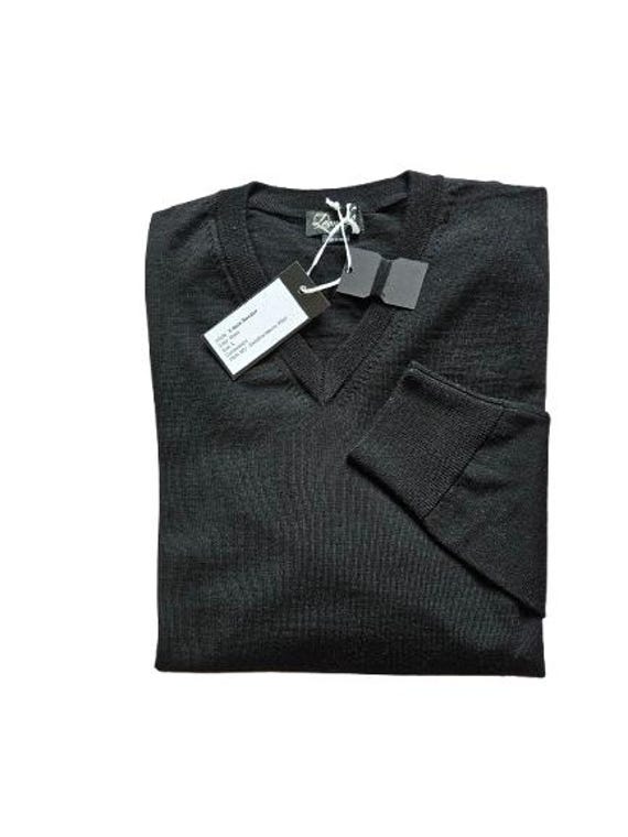 Made in Italy 100% Extrafine Merino Herren Pullover V Kragen 4 Farben von NAModaDistribution