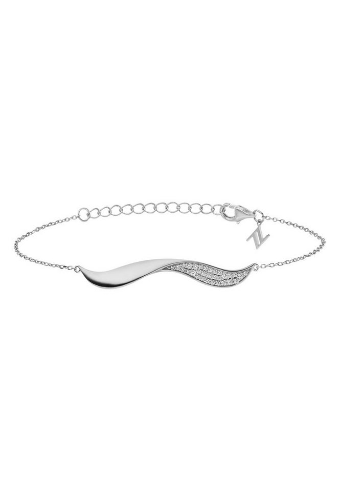 NANA KAY Armband Natural Flow, mit Zirkoniasteinen von NANA KAY