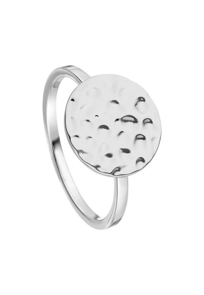 NANA KAY Fingerring Modern Aztec, mit strukturiertem Kreiselement von NANA KAY