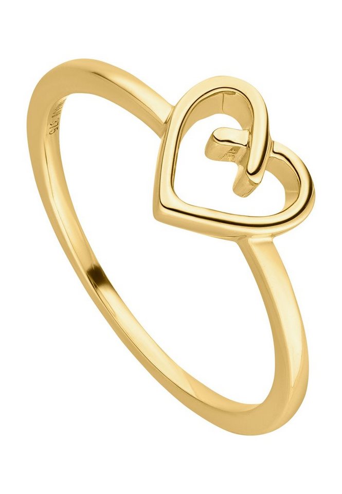 NANA KAY Fingerring Nana Kay Gold, In Herzform von NANA KAY