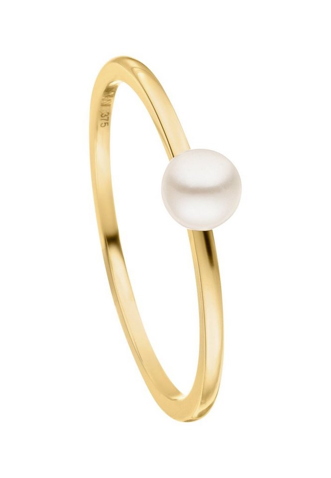 NANA KAY Fingerring Nana Kay Gold, mit dezenter Perle von NANA KAY