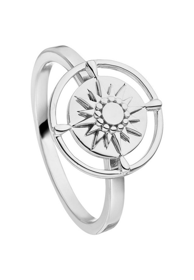 NANA KAY Fingerring New Bohemian, mit tollem Sonnen-Motiv von NANA KAY