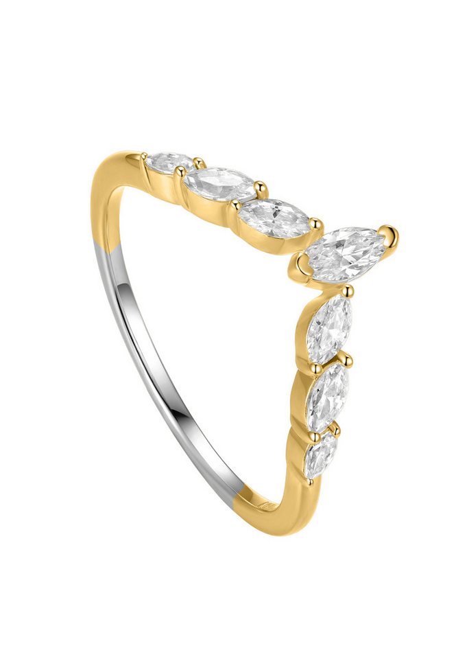 NANA KAY Fingerring Sparkly Couture, mit farblosem Stein von NANA KAY