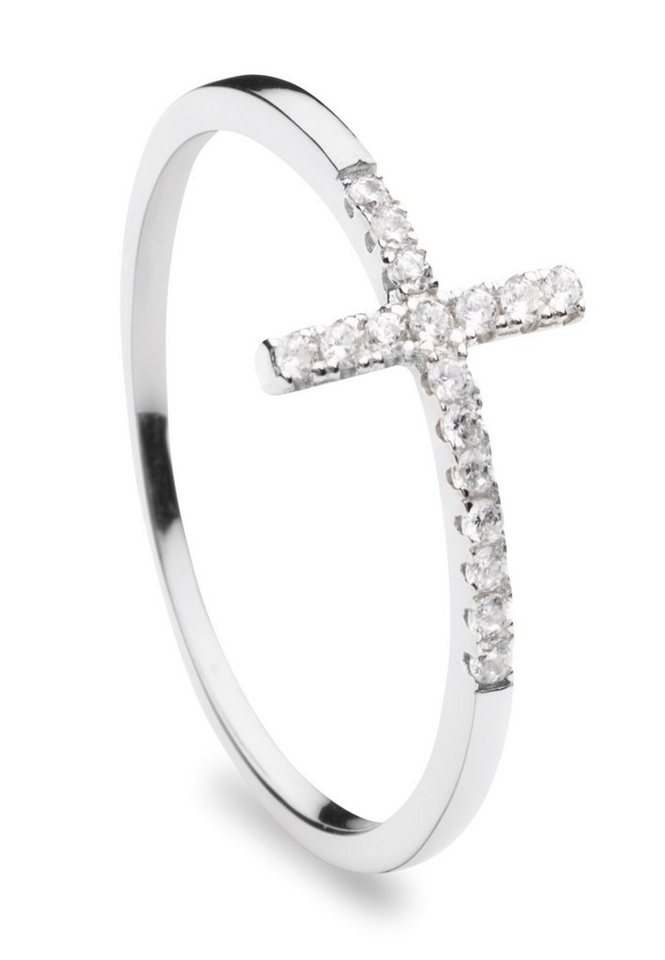 NANA KAY Fingerring Very Petite, ST1230, mit Kreuz-Element von NANA KAY