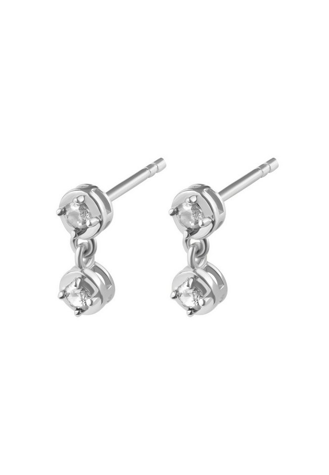 NANA KAY Paar Ohrstecker Delicate Touch, mit farblosem Stein von NANA KAY