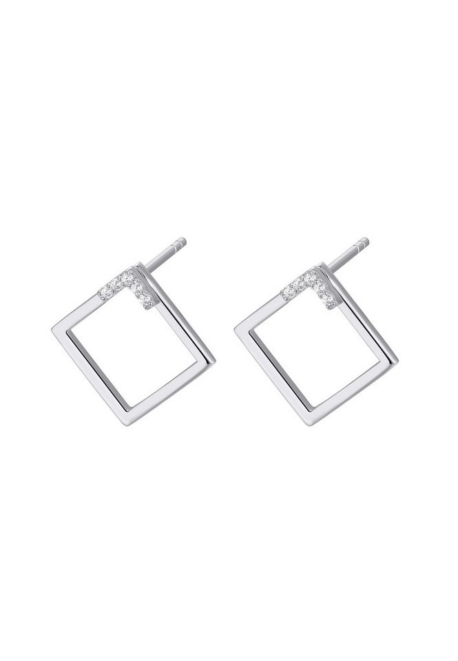 NANA KAY Paar Ohrstecker French Chic, mit farblosem Stein von NANA KAY